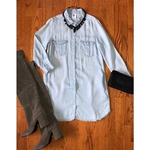 H&M Light Wash Denim Dress